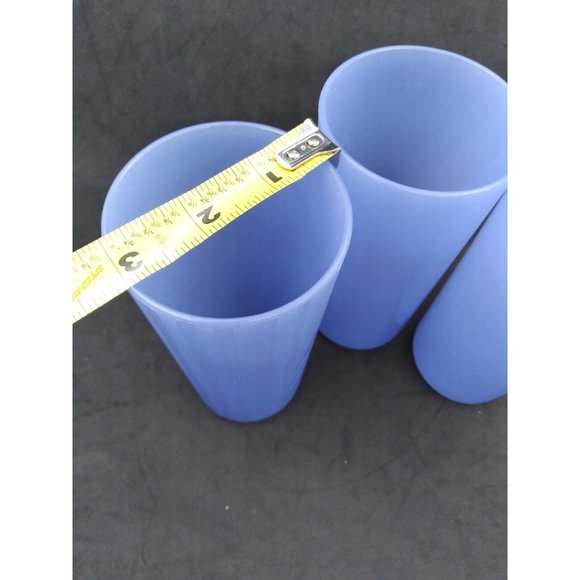 Lot of 3 Vintage TupperwareJazzy Celebration geometric Tumbler Cups  14oz - Picture 7 of 11